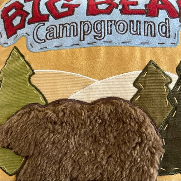 Pillow - Woolrich - Lodge/Cabin Decor - Big Bear Campground - Faux Suede - 17" - Picture 2 of 5